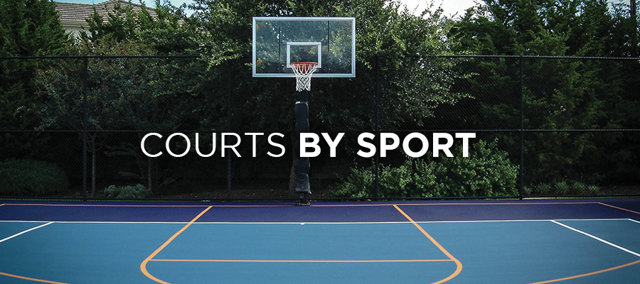 Court Surfaces for multiple sport.